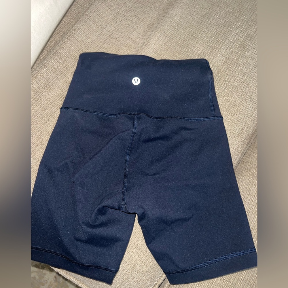 Lululemon Navy Activewear Shorts